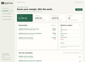 MarginForge desktop application — illustrative sample data